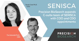Precision BioSearch expands C-suite team of SENISCA with COO and CDO appointments