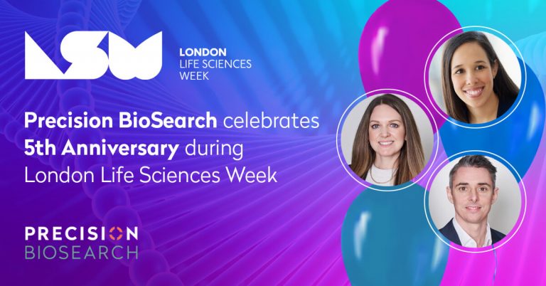 Precision BioSearch Celebrates Fifth Anniversary during London Life Sciences Week