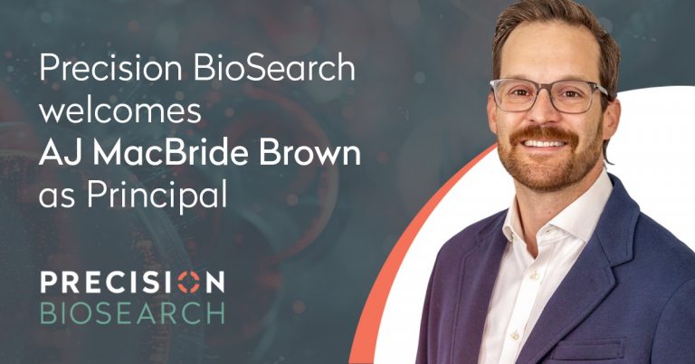 Precision BioSearch Appoints AJ MacBride Brown as Principal